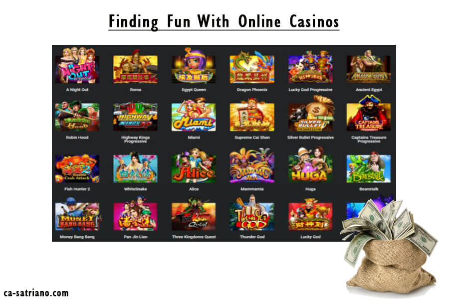Finding Fun With Online Casinos 